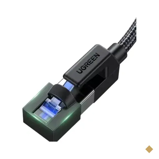 Cabo Ethernet Ugreen Cat 8 De Alta Velocidade 40gbps 2000mhz Cabo Redondo Cat8…