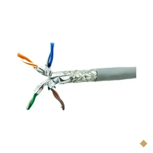 Cabo De Rede Cat7 A Cinza F/utp Blindado Furukawa 100 Metros