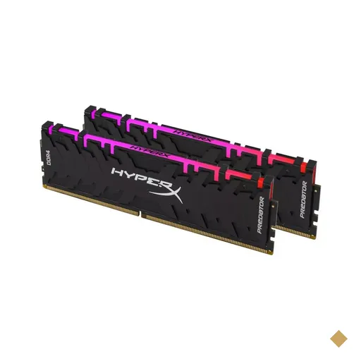 Memória HyperX Predator RGB 32GB Kit (2 x 16GB) DDR4 3000MHz PC4-24000