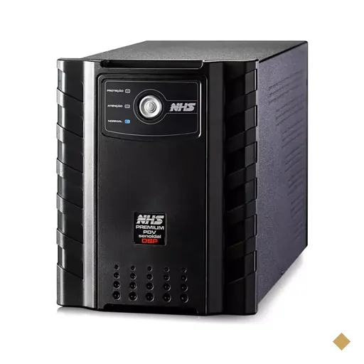 Nobreak NHS Premium PDV Senoidal GII 1500VA 4x7Ah Bivolt Preto