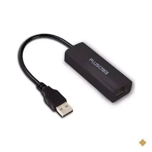 Pluscable Cabo Adaptador USB2.0 para RJ45 Adp-001bk