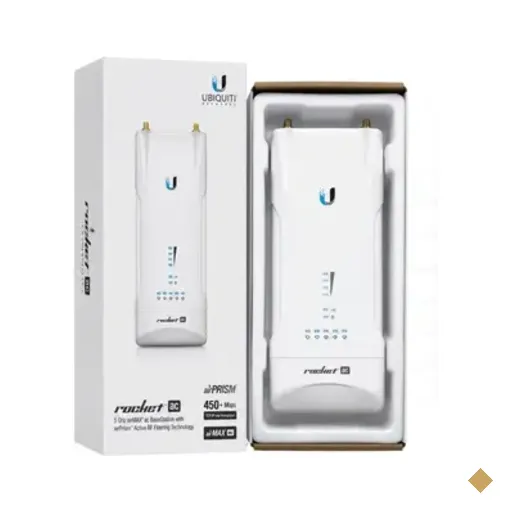 Access Point Ubiquiti Rocket R5ac-lite Airmax Ac Ptmp 5ghz Gigabit Poe Com 2…