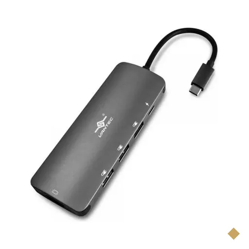  HUB USB-C Vantec CB-CU301HSPD c/ HDMI e Power Delivery