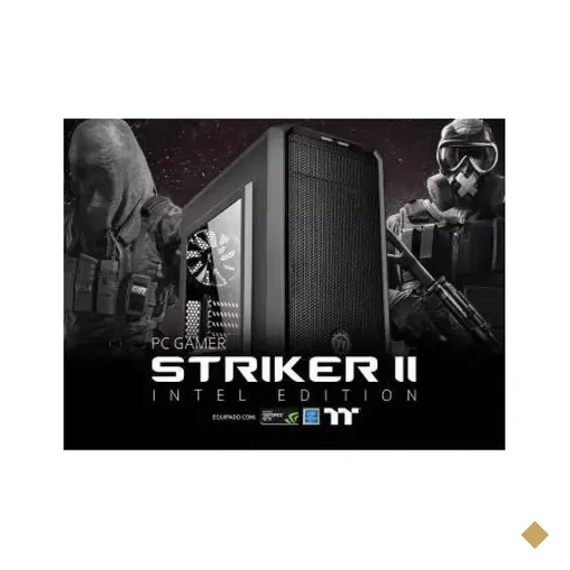 PC Gamer Striker II Light Intel Edition (Intel Pentium G5400 Dual-Core, 8GB…