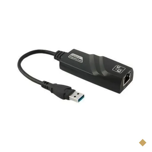 Adaptador USB 3.0 Para Ethernet Rj45, FY Gigabit, 10/100/1000MBPS