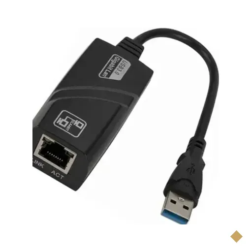 Adaptador Lan Rede USB 3.0 Ethernet 10/100/1000 Note Adlan