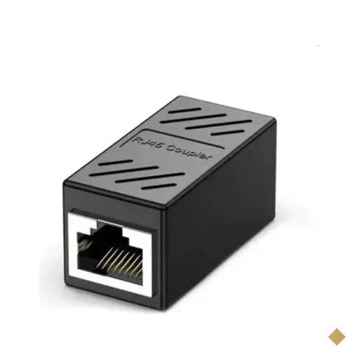 Adaptador Emenda Rj45 Extensor Cat5, Cat6, Cat7, Rede Ethernet Conector…