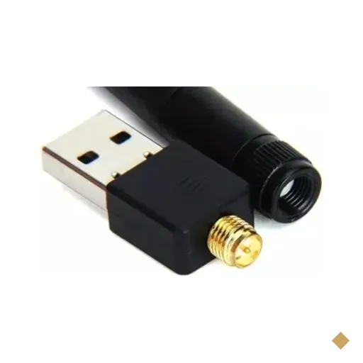 Kit 3 Adaptador Receptor Wireless Antena 1200mbps Internet