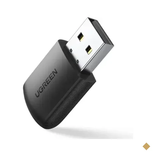 Ugreen Adaptador De Rede Wifi Ac650 11ac Dual Band Preto