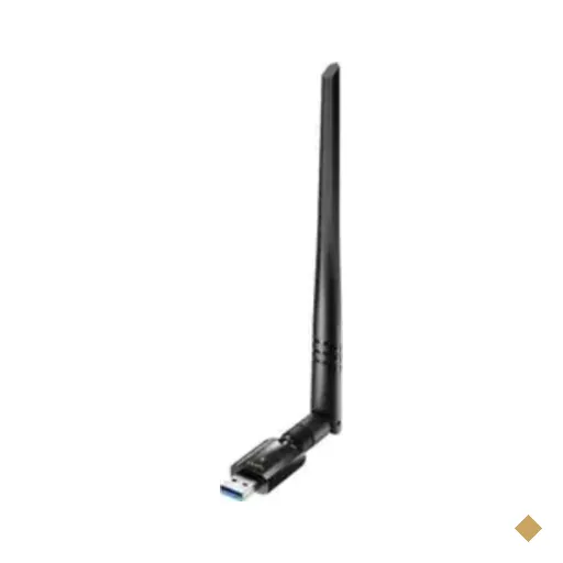 Adaptador De Rede Cudy Wu1400 Usb 3.0 Ac1300 Dual Band Wi-fi – Até 867 Mbps…