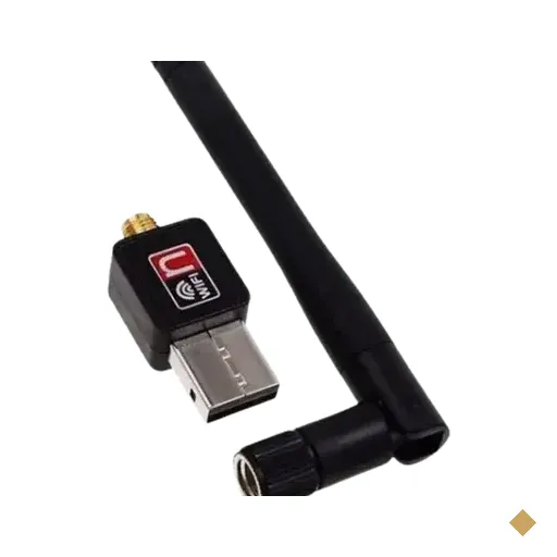 Adaptador de Rede Wifi Usb 2.0 Wireless com Antena 1200 mbps