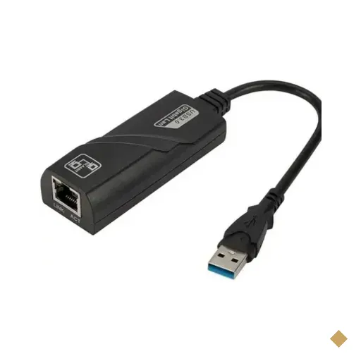 Adaptador De Rede Usb 3.0 Para Gigabit Ethernet Lan Rj45 (10/100/1000)