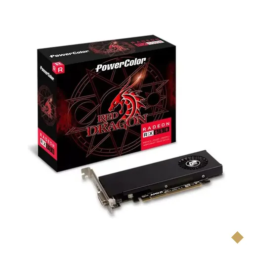 Placa de Vídeo PowerColor Radeon RX 550 Red Dragon 4GB GDDR5 128-bit PCI…