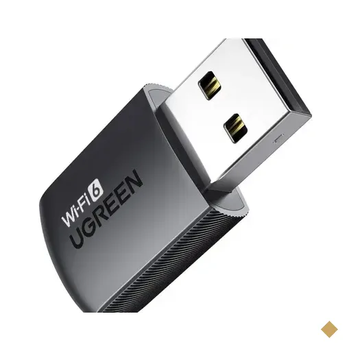 Adaptador Usb 3.0 Ugreen Wifi 6 Ax900 Mbps, Wi-fi Dual-band (5 Ghz/2,4 Ghz)…
