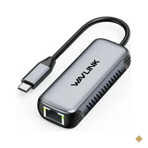 Wavlink Adaptador De Rede Usb C Para Rj45 Ethernet 5gbps
