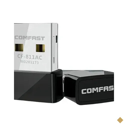 Mini Adaptador Wifi Usb Dual Band Comfast 650mbps 2.4/5ghz Para WINDOWS E Mac