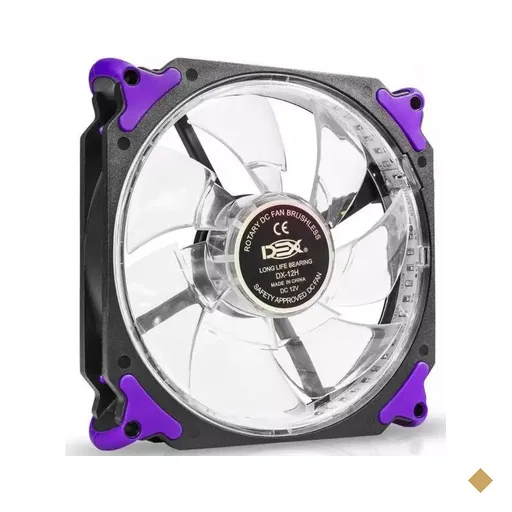 DEX DX-12H Fan 120mm LED Roxo Extra Forte