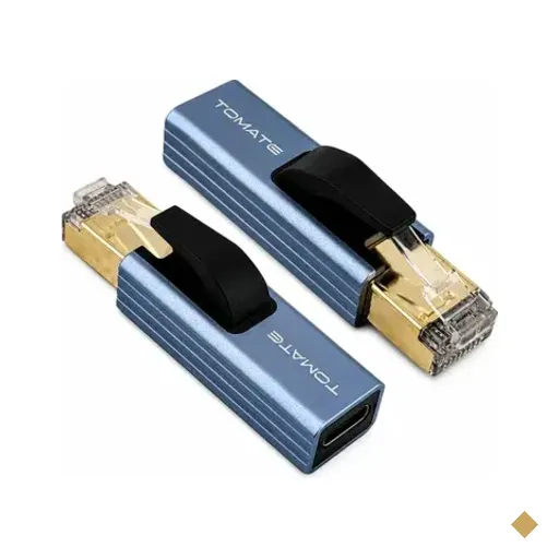 Cabo Adaptador Ethernet Usb-c Para Rj45 Gigabit 10/100/1000 Mbps Tomate Mwi-009