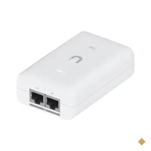 Fonte Poe Ubnt Uacc-poe+-2.5-br Gigabit 30w 48v 0.65a Injetor Branco Proteção…