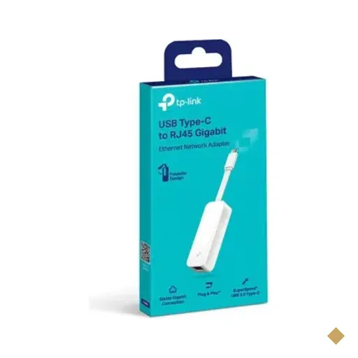 Adaptador De Rede Tp-link Ue300c Tipo C Para Rj45 Ethernet Gigabit