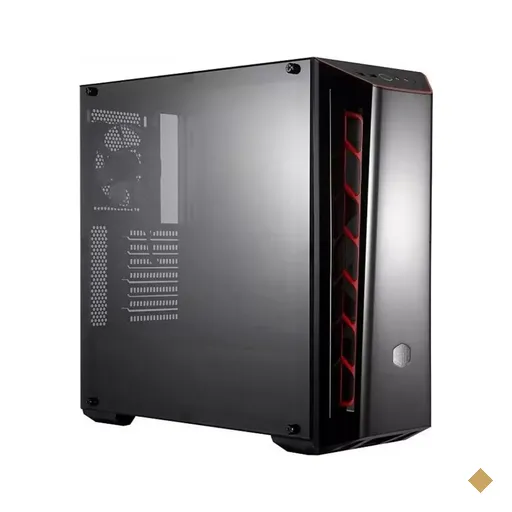 Gabinete Cooler Master MasterBox MB520 Vermelho Mid Tower Black