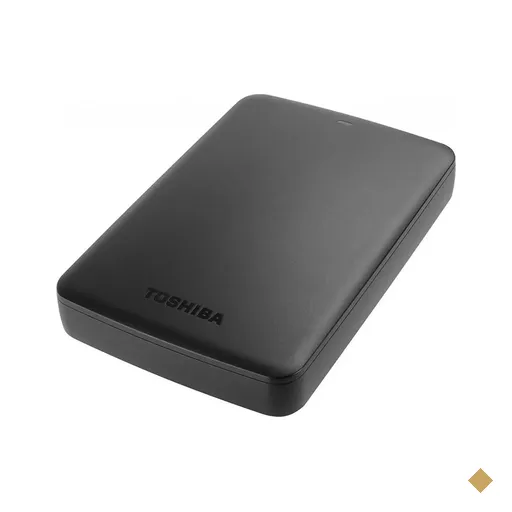 HD Externo Toshiba 4TB Canvio Basics Portátil USB 3.0 Preto 