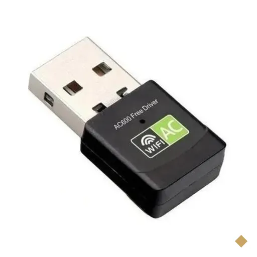 Adaptador Wifi Usb 2.0 Dual Band 2.4 E 5ghz 600 Mbps - Easyidea