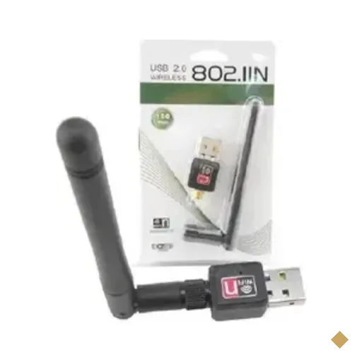 Adaptador Wireless Usb 2.0 802.iin 300 600 Mbps Wf C/ Antena