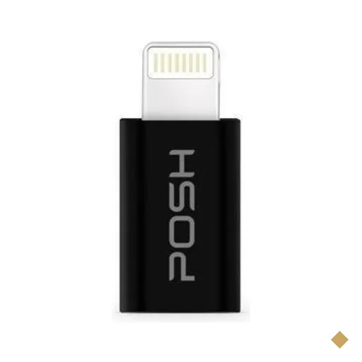 Adaptador Conversor Lightning Micro Usb Iphone Ipad Mini Carrega Transfere…