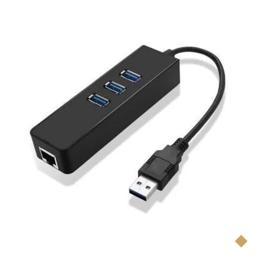 Adaptador de Rede USB Para Rj45, 10/100/1000 Mbps Gigabit Ethernet Lan, HUB 3…