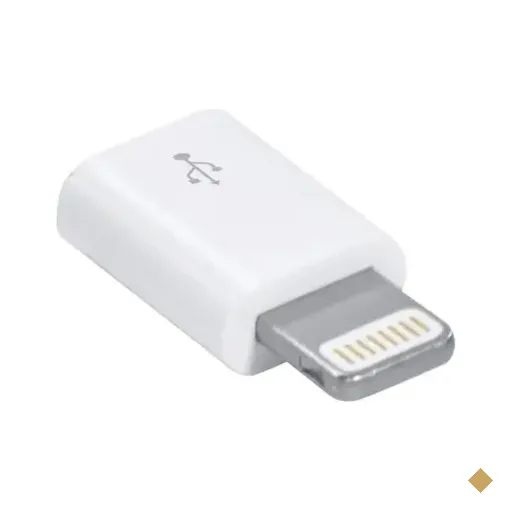 Adaptador Micro Usb Para 8 Pinos, Iphone 5/6