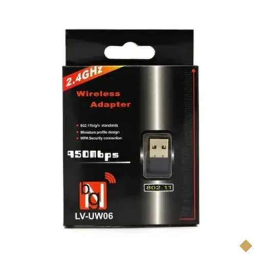 Antena Wifi Generico, Adaptador Wireless, USB, 1200Mbps, 802.iin