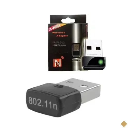 Adapt. De Rede Xzhang Wireless Usb PC 900mbps 2.4ghz Nano