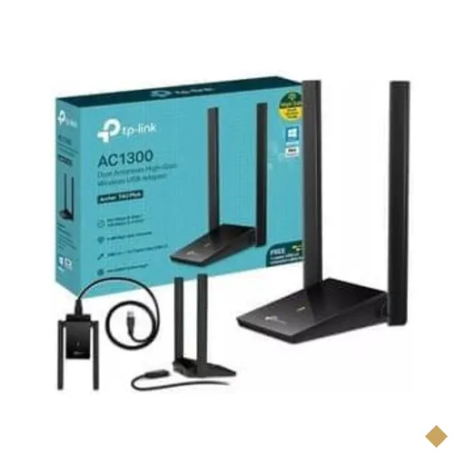 Adaptador Wifi Tp-link T4u Plus Ac1300 2 Antenas