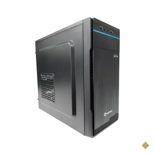Gabinete One Power Gamer M8 Preto/Azul sem Fonte