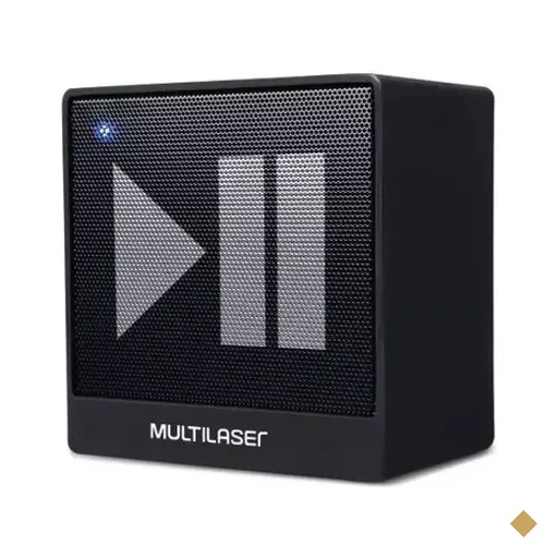Caixa de Som Multilaser Mini Aux. 8W Bluetooth SP277