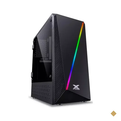 Gabinete Vinik Gamer Pyxis Gaming Janela Acrilico Led RGB