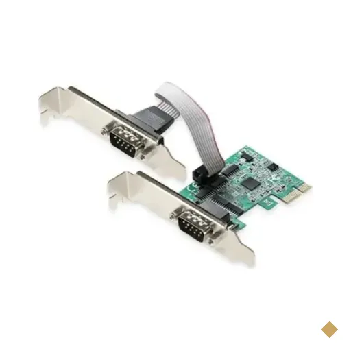 Placa PCi Express Low Profile 2 Portas Seriais Comtac 9134