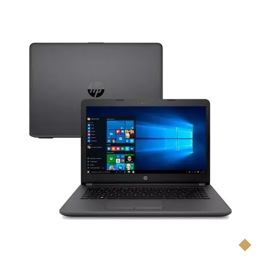 Notebook HP 246 CM G6 (Intel Corei i3-7020U 2.30GHZ, 4GB DDR4, 500GB HDD SATA…