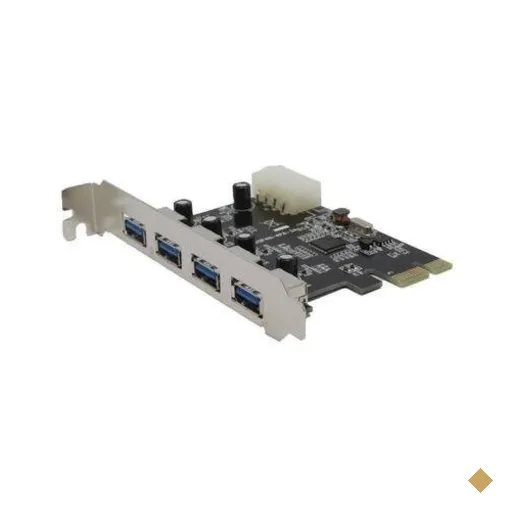 Placa Controladora Pci-e X1 Usb 3.0 5gbps Com 4 Portas Usb