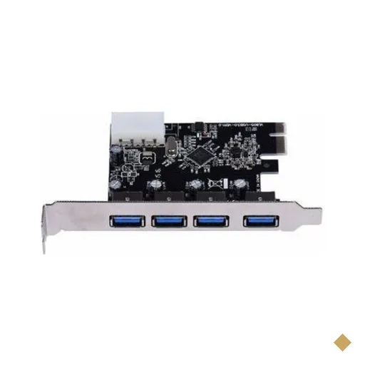 Placa Controladora Pci Express 1x Pci-e Com 4 Portas Usb 3.0 Dp-43