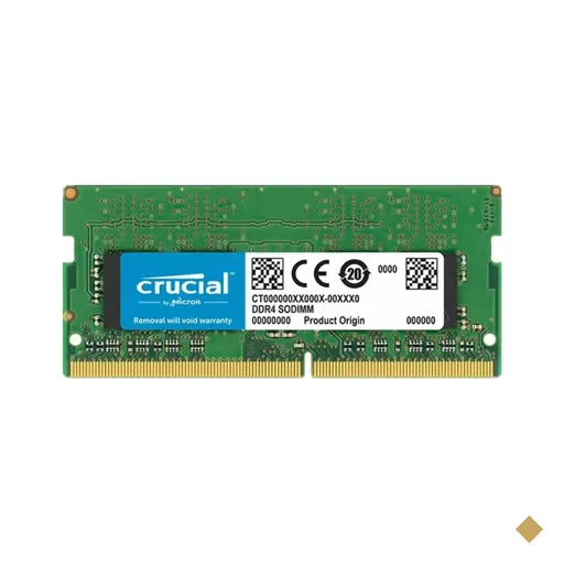 Memória Notebook Crucial 4GB DDR4 SO-DIMM 2400MHz 1.2V