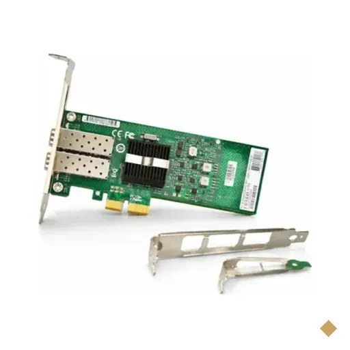 Placa De Rede PCi Express 2 Portas Sfp 1gb Intel 82576eb Servidor
