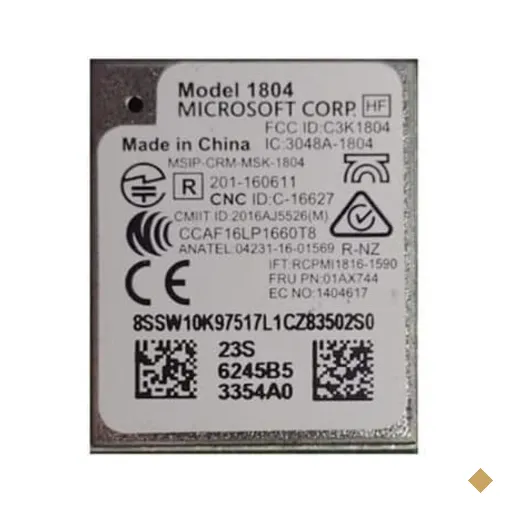 Placa Wifi 01ax744 Modelo 1804 P/ Lenovo Y720-15ikb