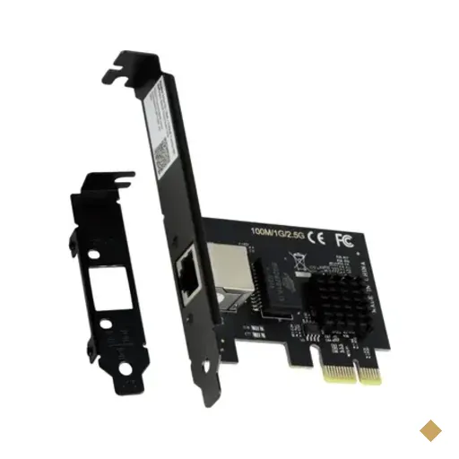 Placa De Rede 2.5g Rj45 PCi-e X1 PCyes Lc2500-1p