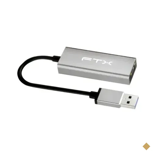 Adaptador De Rede Usb 3.0 Para Rj45 - Ftx Ct-aml1000-ag