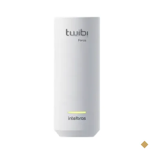 Repetidor Twibi Force Plug Giga Mesh Branco Intelbras