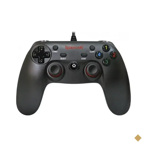 Controle Gamepad Redragon Saturn, Suporte XInput/DInput, Modo Turbo, USB 2.0…
