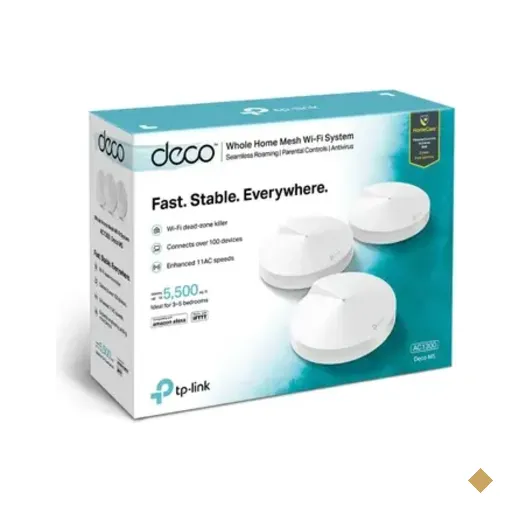 Sistema Wi-fi Mesh Em Toda Casa Ac1300 Deco M5(3-pack)(br)