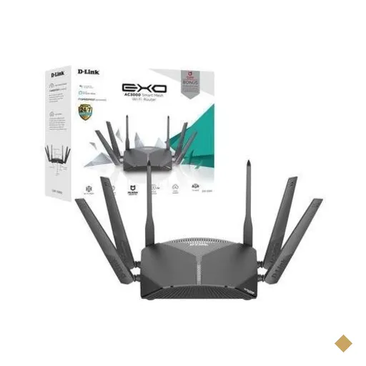 Roteador D-Link Wireless, AC3000 Mbps, 6 Antenas - DIR-3060